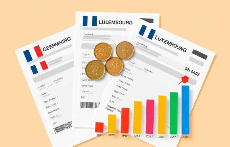 Net Salary Comparison: France vs Germany vs Luxembourg 2026